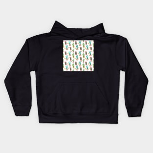 watercolour cactus Kids Hoodie